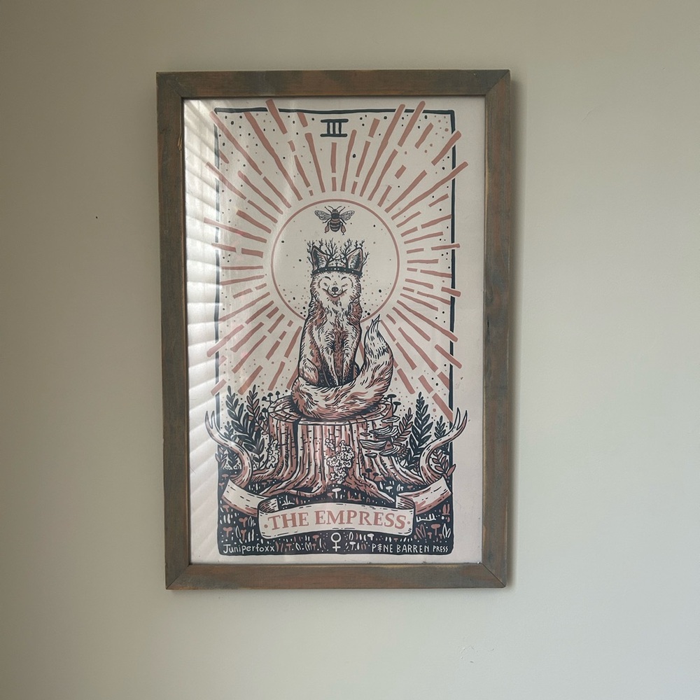 The Empress Framed Art Print